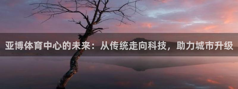 威客电竞：亚博体育中心的未来：从传统走向科技，助力城市升级